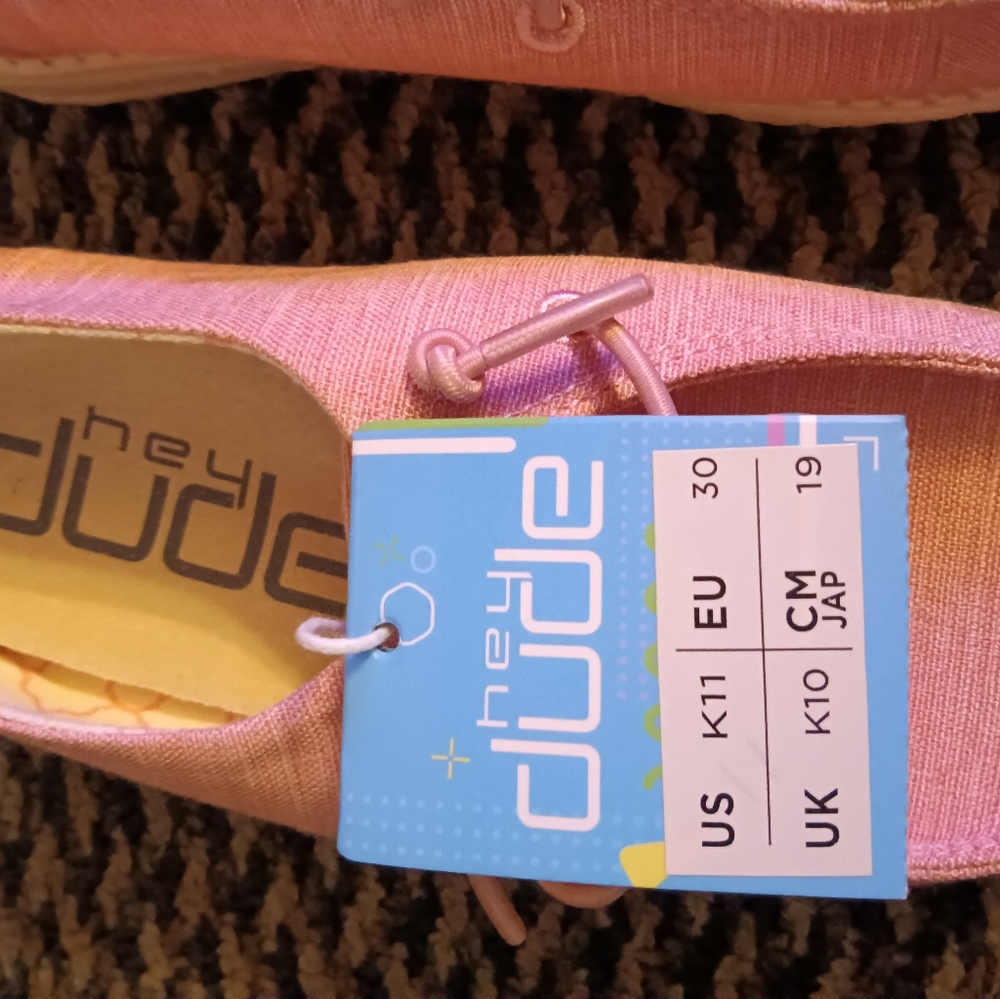 Girls hey dude shoes